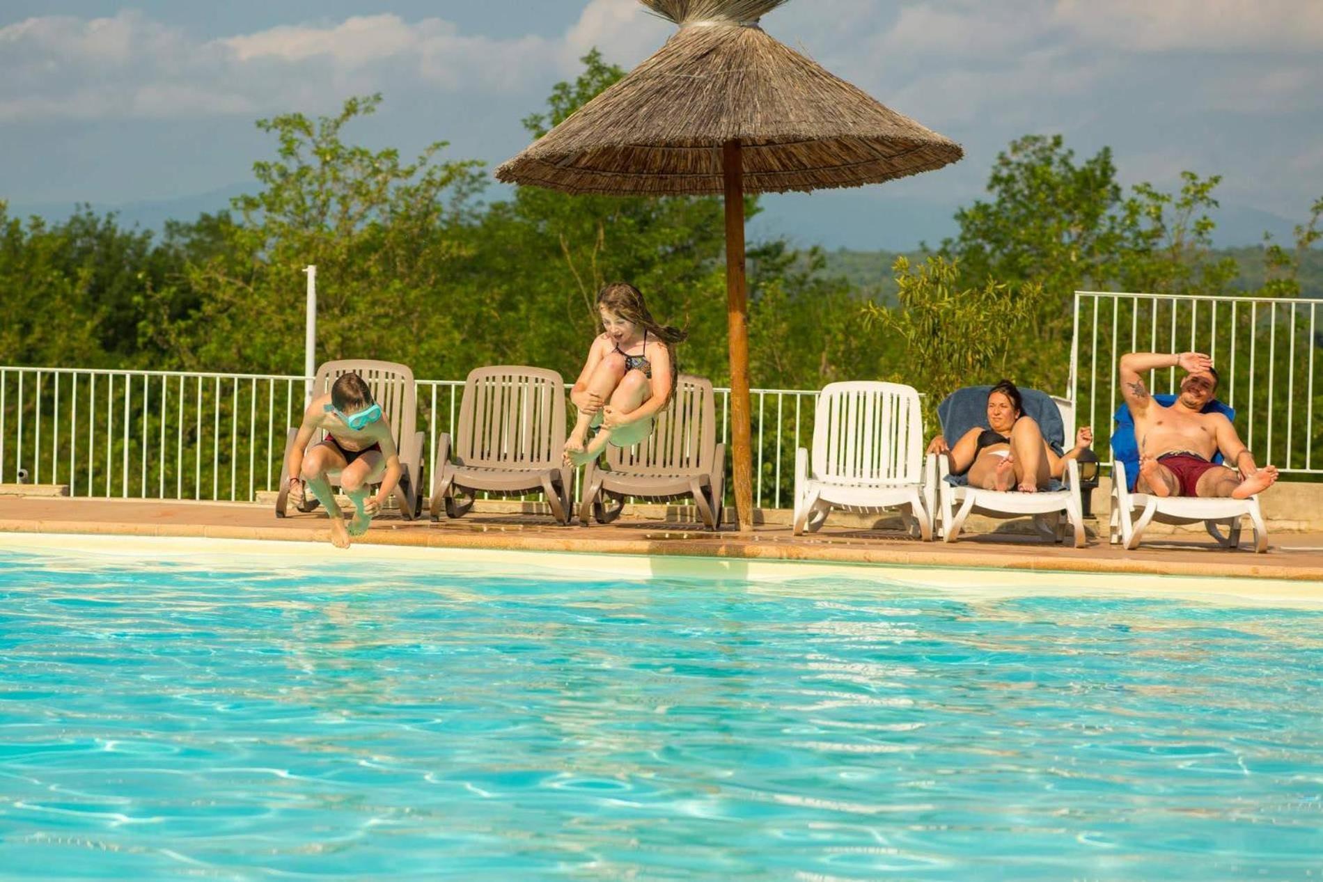 Camping La Chapouliere Ruoms Exteriér fotografie